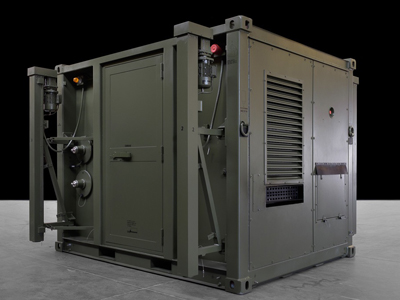 foto noticia GENESAL ENERGY suministra en estado operativo dos Plantas de Energía para un Sistema Radar 3D Móvil.